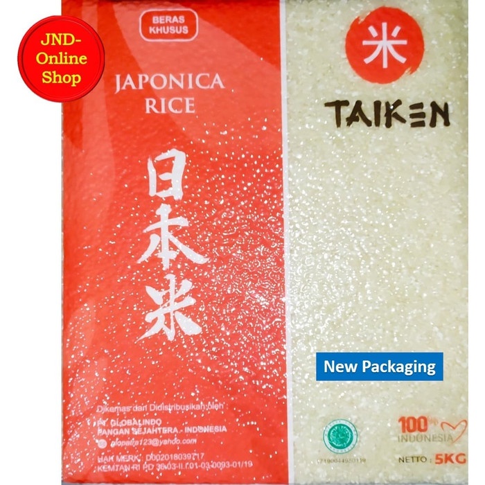

bg20t01r Beras Jepang Merek Taiken Uk 5 Kg (Japonica Taiken) Sv012Ss