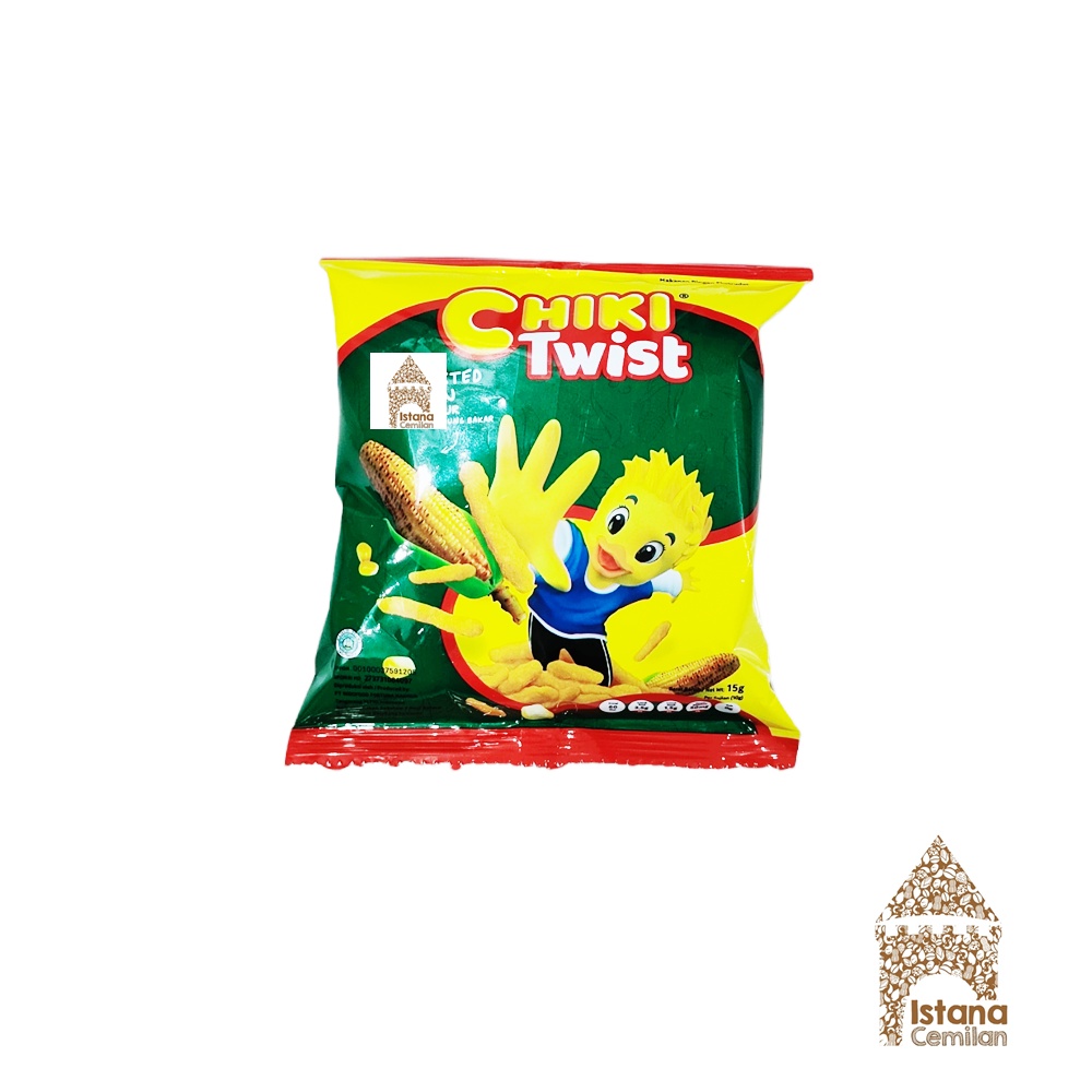 Chiki TWIST Roasted Corn / Jagung Bakar 22,5 Gram