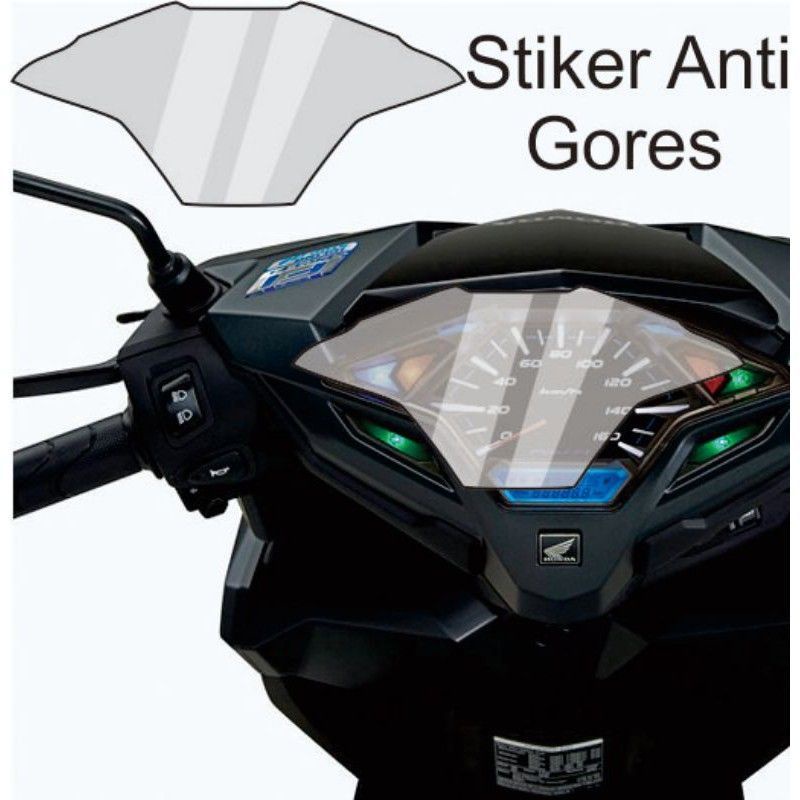Stiker Speedometer Vario 125 / 150 Led / Stiker Speedometer Varii Led /