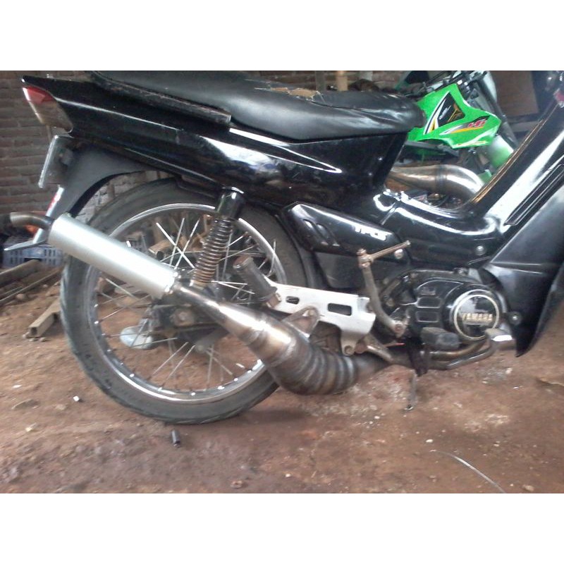 knalpot fizr model bm power plat karat