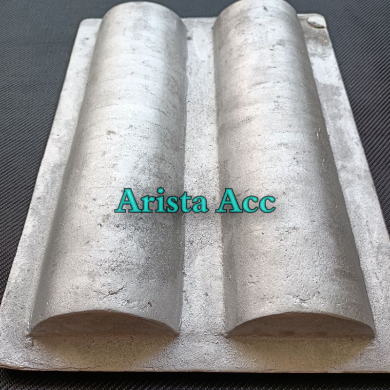 CETAKAN PUKIS BESAR 32x23cm - CETAKAN KUE PANCONG Dan TUTUP FREE SUTIL BAHAN Aluminium Asli