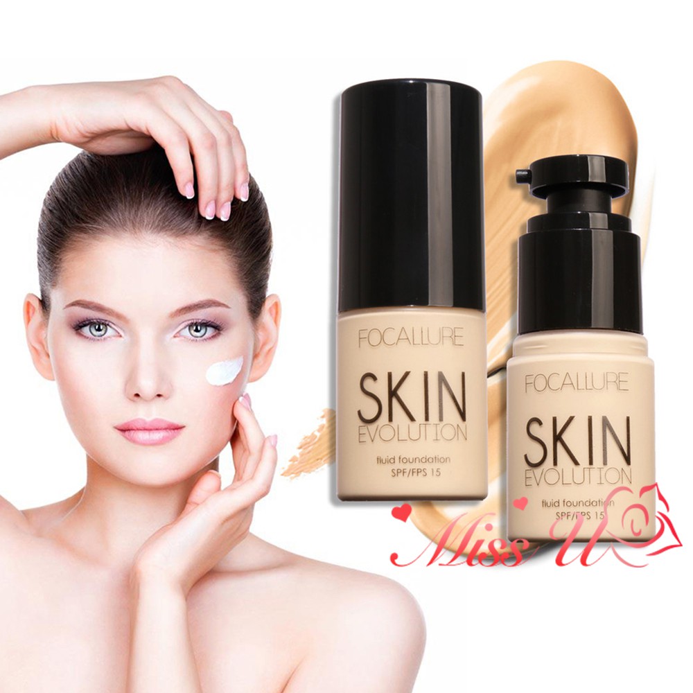 ORI\ud83c\udf38Focallure Foundation Cream Krim\ud83c\udf38 BB \ud83c\udf38Cair 8 Warna\ud83c\udf38