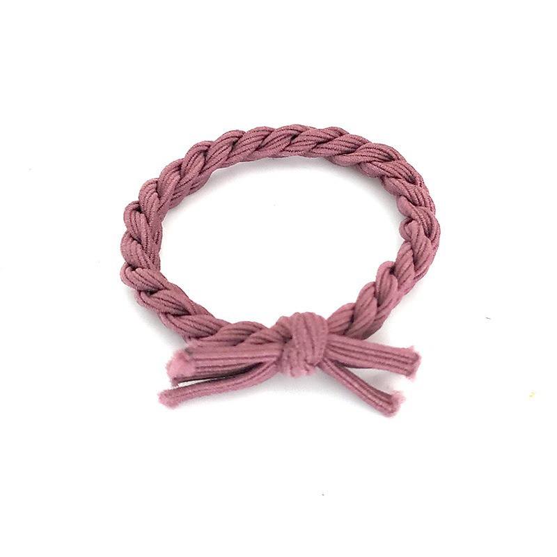 MURMURE.ID | IKAT RAMBUT JALIN POLOS KOREA KARET SIMPLE KUNCIR RAMBUT KEPANG TAMBANG HA106-POLOS HOT PINK