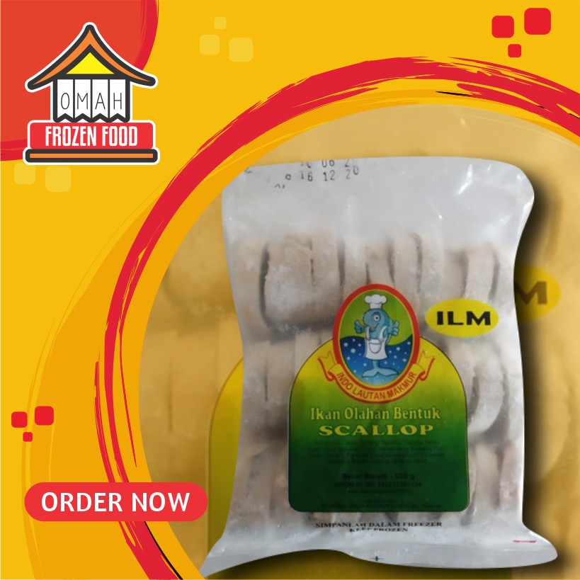 

ILM Scallop 500gr Jajanan SD (NON COD DILUAR KOTA JATENG)