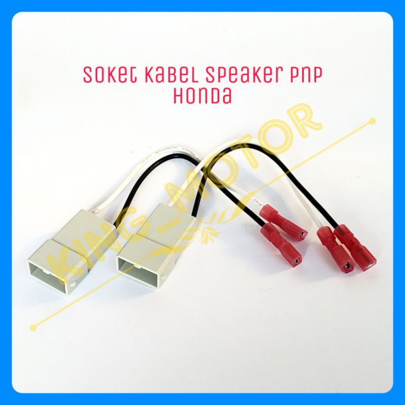 Soket Kabel Speaker PnP Honda