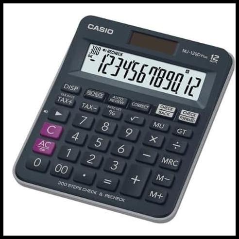 

Kalkulator Casio Mj120 D Check & Correct / Calculator Desktop Mj 120 D