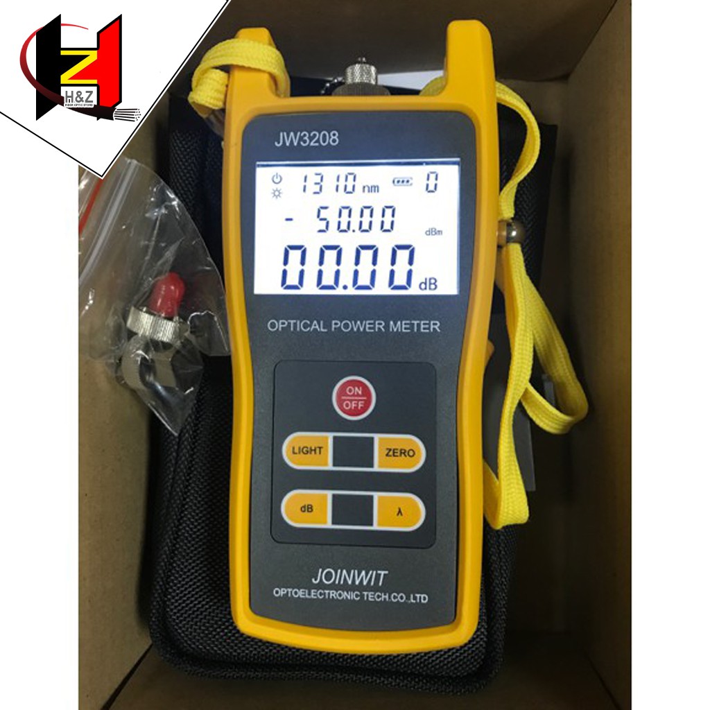 OPM jw3208 optical power meter joinwit FTTH fiber optik