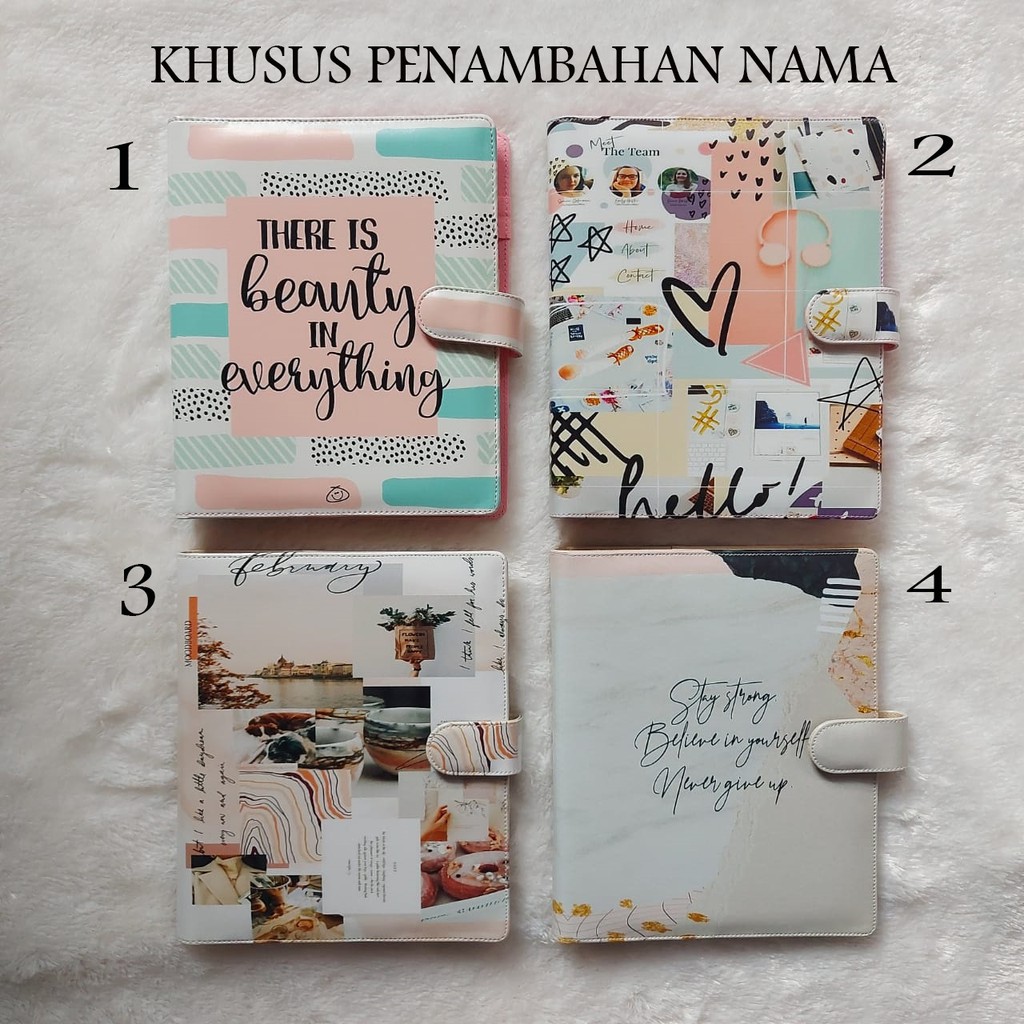 

BINDER COSTUM KHUSUS PENAMBAHAN NAMA A5 DAN B5