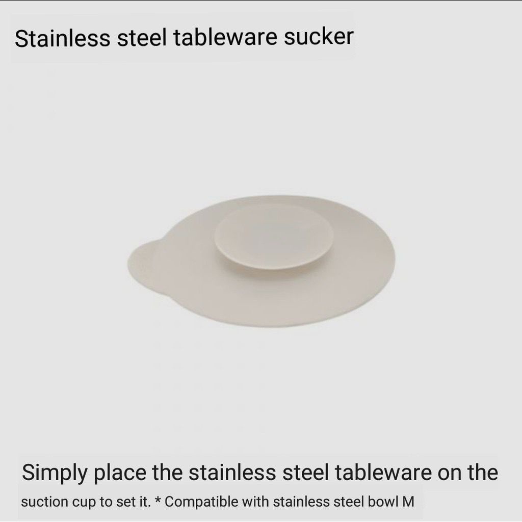 Castle - Richell TLI Stainless Steel Feeding Set - Tempat Makan Anak Bahan Stainless
