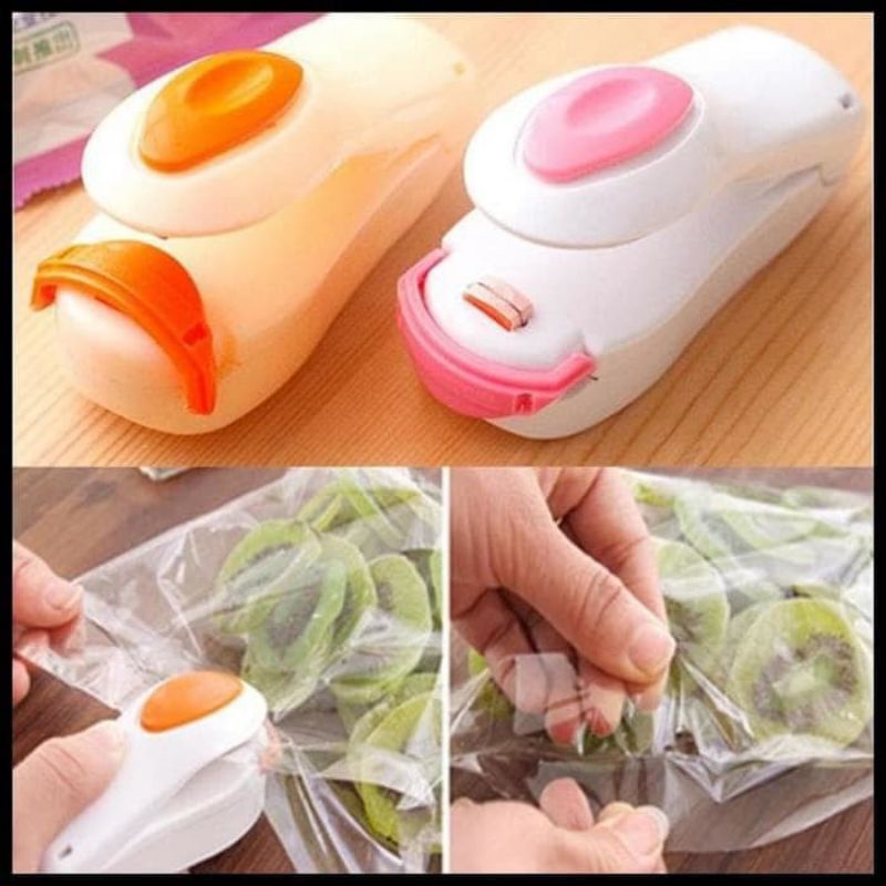 HAND SEALER MINI ALAT PEREKAT PLASTIK MAKANAN PEREKAT