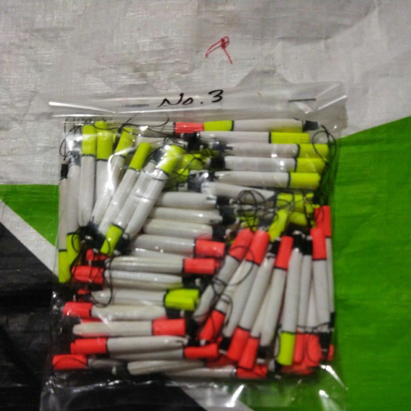 Pelampung Kumbul Merak No.3 Panjang 4cm