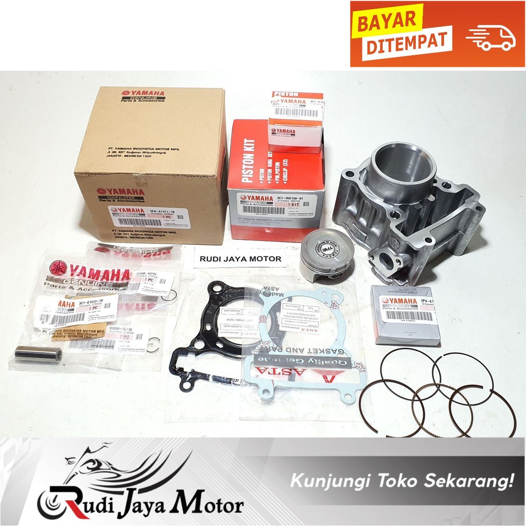 CYLINDER BLOK VIXION OLD NEW 1PA-E1311-00 ORI YAMAHA