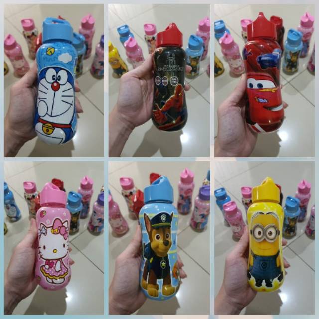 Botol Minum Anak Karakter - Botol Dot Susu Anak