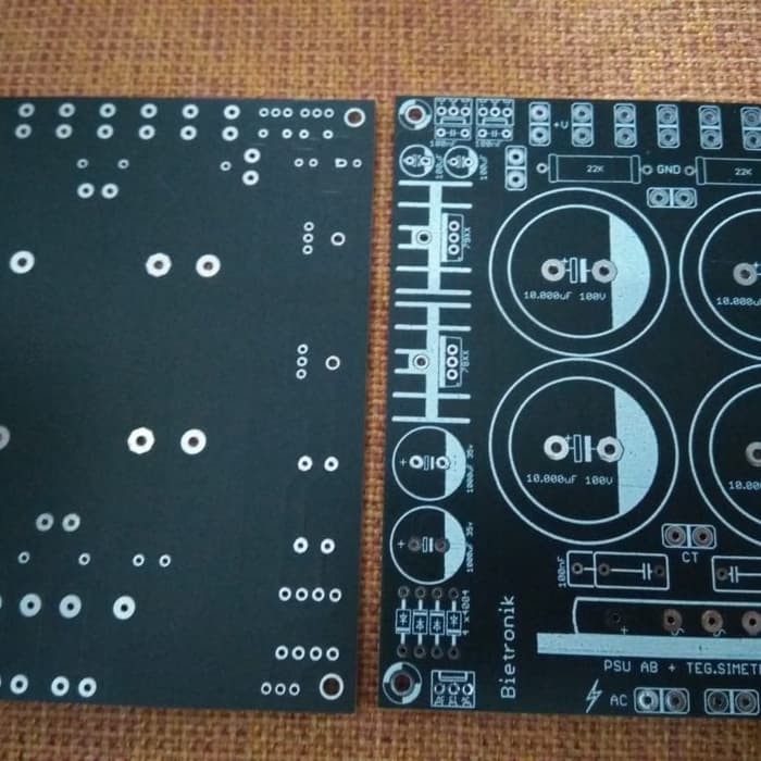 PCB PSU AB 4 ELCO + TEG. SIMETRIS DAUBLE LAYER