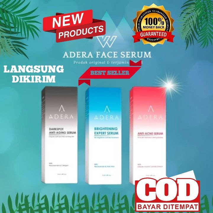 Adera Fase Serum Adera Anti Acne Serum Wajah Penghilang Jerawat / Adera Serum Wajah Glowing Original