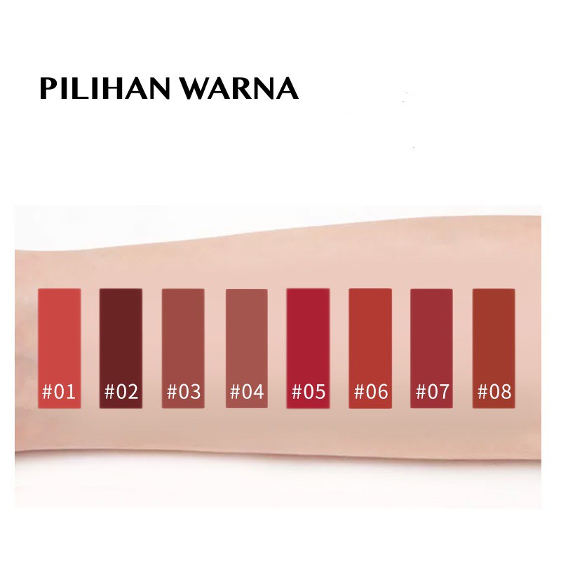 GIRLSNEED77 - LAMEILA 1029 SILKY LIP GLAZE - Lip Gloss Velvet Matte Lipstick Murah Pelembap Bibir Medan Lipcream Lameila Girlsneed GROSIR ECER BERKUALITAS