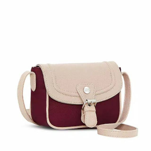 Durres Maroon Bag by sophie martine paris