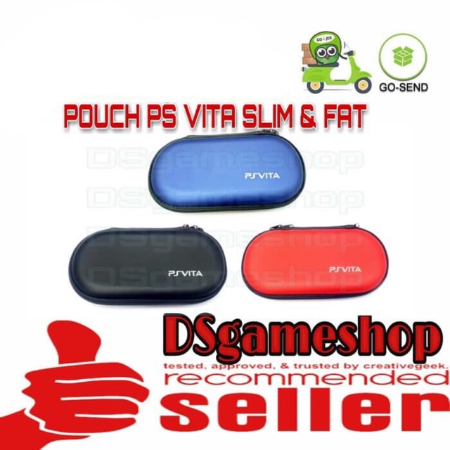 DOMPET PS VITA / POUCH PS VITA / AIRFOAM PS VITA / TAS PS VITA SLIM FAT
