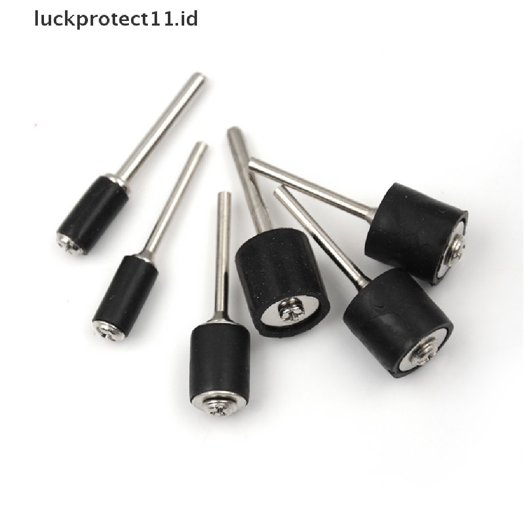 //HG&amp;ID// 6pcs Mandrel 1/4 1/8 Shank 6.35-12.7mm Drum Sanding Nail Drill Bit Abrasive Tool .