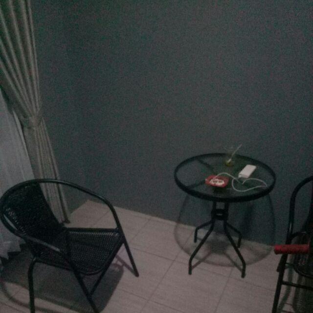 Furniture Meja Kursi Teras Set Isi 3 Pcs