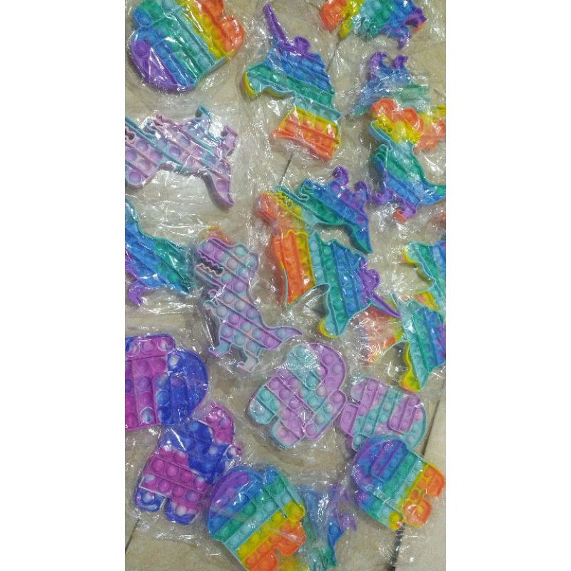 Mainan Anak Pop It  (Rainbow) Toy Anti Pereda Stress-6