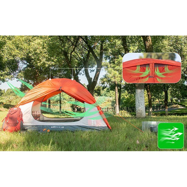Tenda Camping Ultralight Double Layer Mountain Inn Sport Morning 2+ AIR Murah