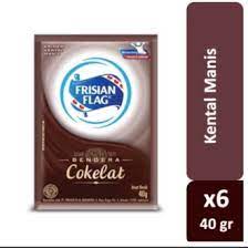 Susu Bendera Coklat Sachet Renceng 40 Gram 6 Saset