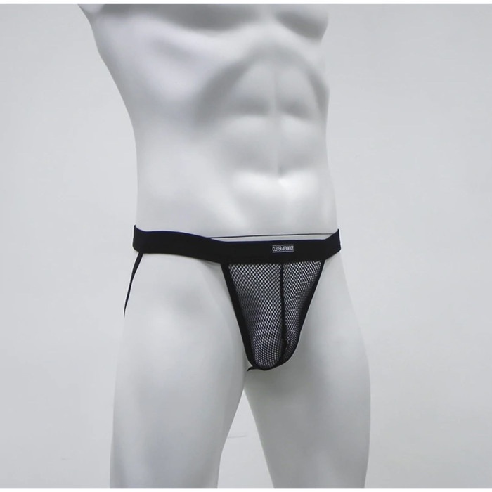 CODE474 ☑Terlaris❤ Jockstrap Transparan, Jock Strap Mesh Fishnet, Celana dalam CD / sempak Pria Sexy