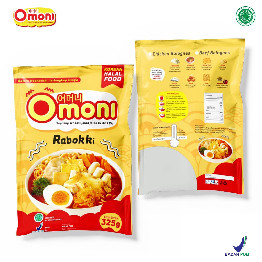 

Omoni Rabokki / Ramen Tteokbokki / Topokki Ramen Korean Food
