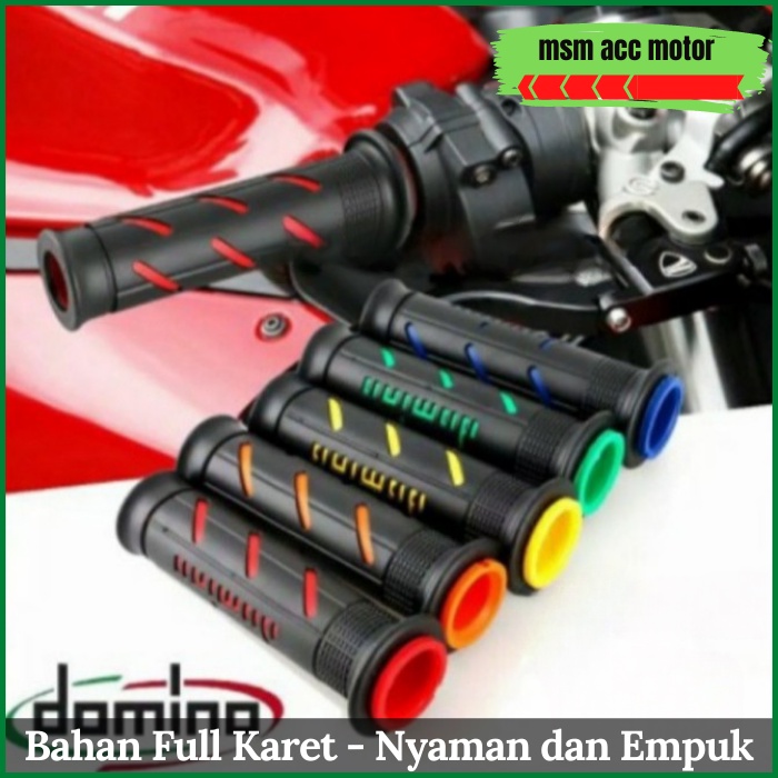 Handgrip Karet Motor Yamaha Fazzio Merk Domino