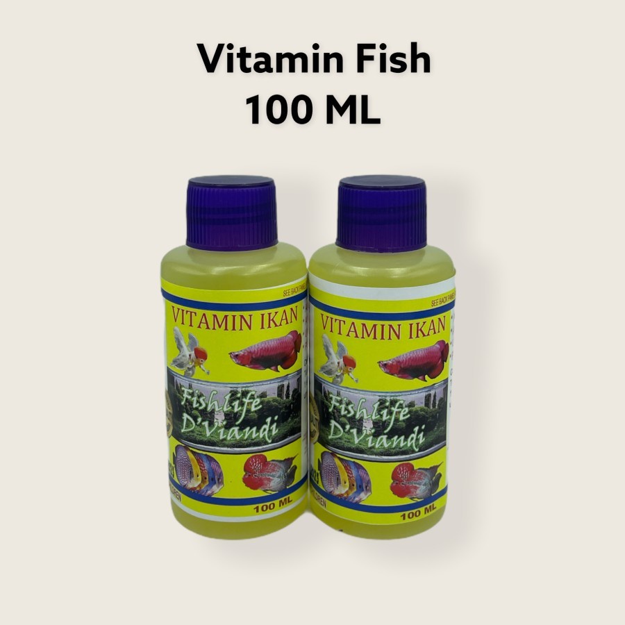 VITAMIN IKAN VIVIAN FISHLIFE 100 ML