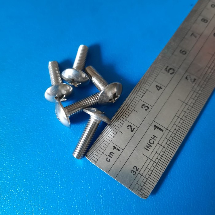 baut bodi payung 8 /1.5cm stainless