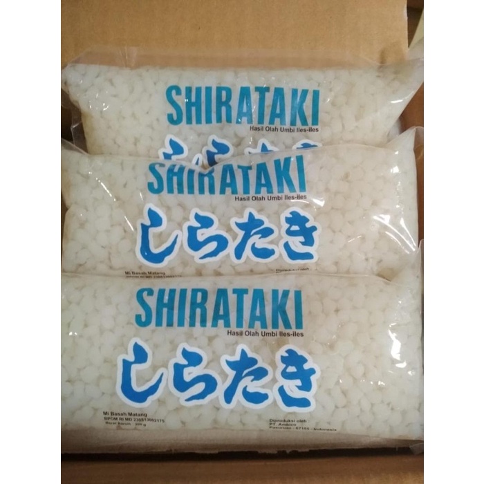 

gr20111r Tsubu Shirataki / Beras Shirataki / Cendol / Bubble Dus Isi 25 Buah Sv012Ss