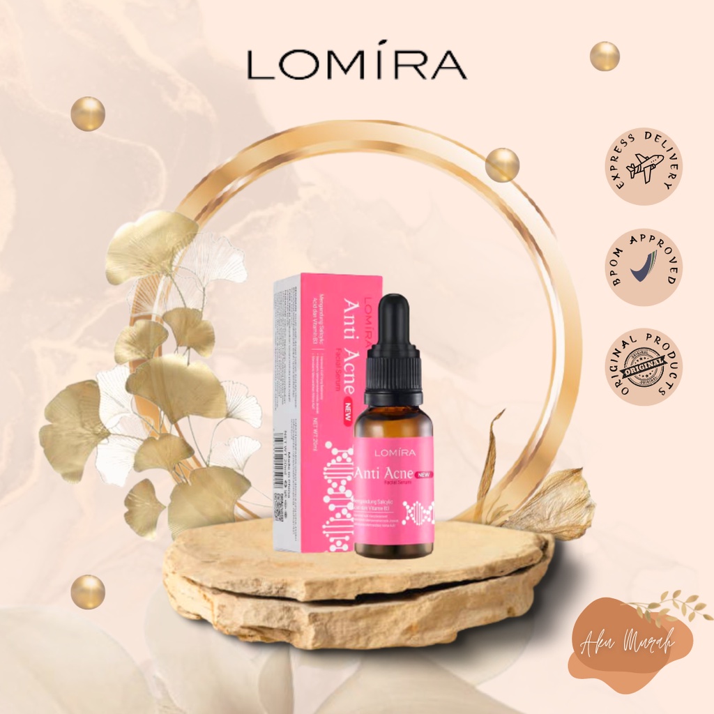 ✨ AKU MURAH ✨ LOMIRA ANTI ACNE FACIAL SERUM 20ml BPOM ORIGINAL