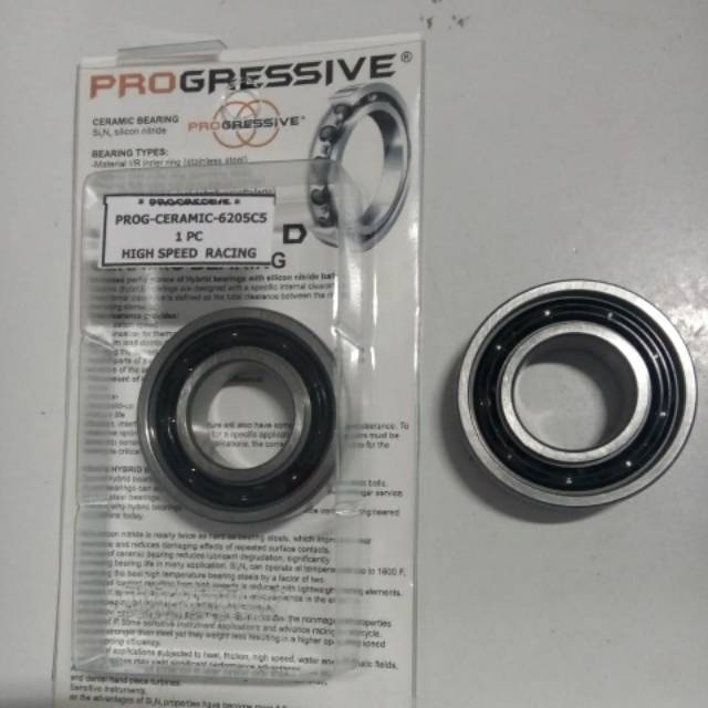 bearing daytona progresiv C5 full keramik 6205