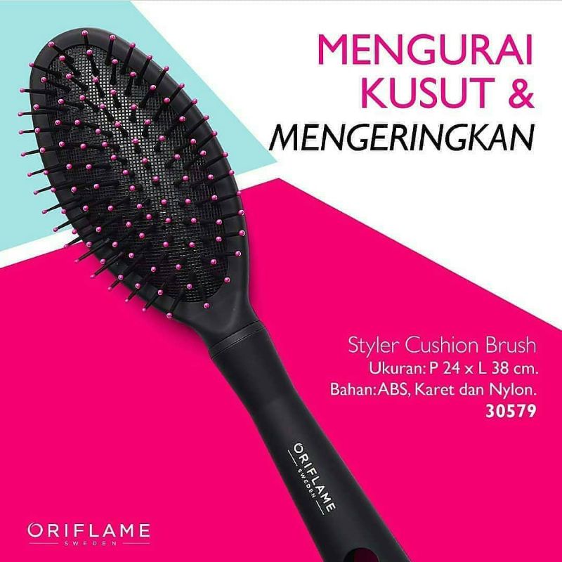 Styler Brush Cushion/Vent/Wide Tooth Comb/Detangle/Teasing/Medium Round/Big Round Brush/Brush Cleaner