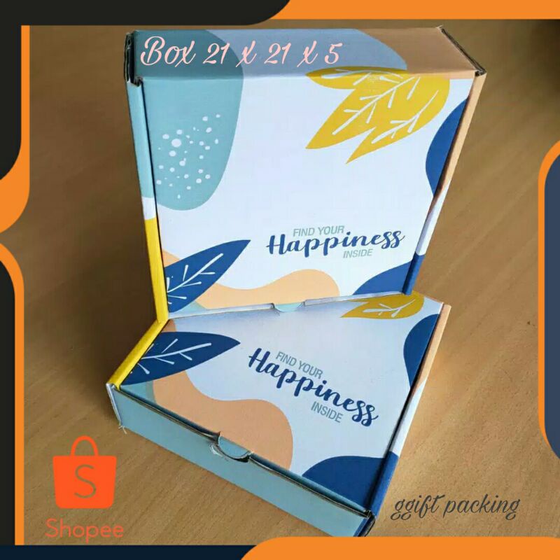 Box hampers &quot; HAPPINESS &quot;. | box baju | box packing | kardus pizza™