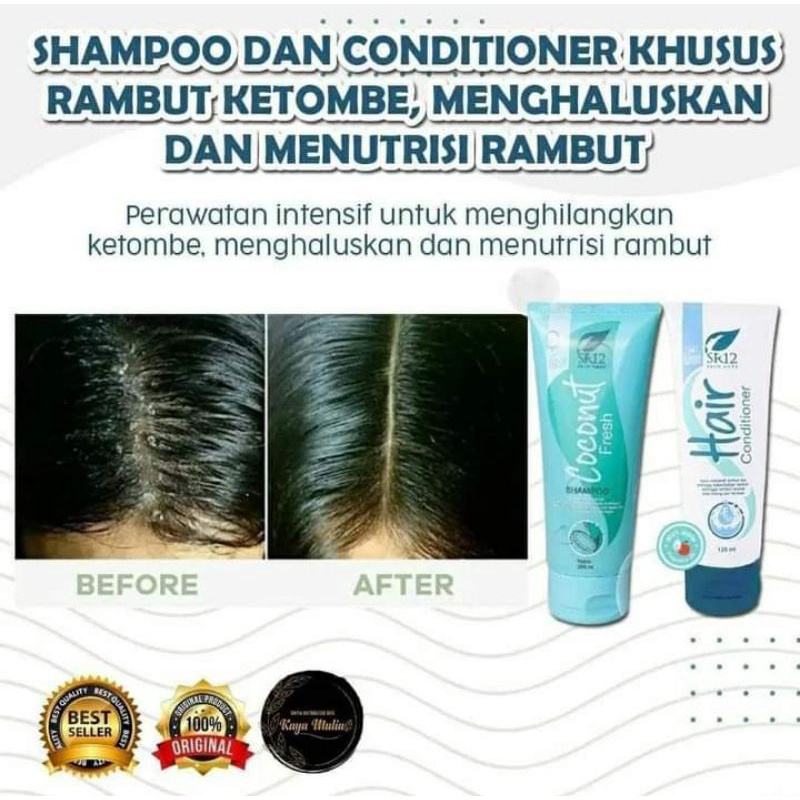 COCONUT SHAMPO HERBAL//ampuh mengatasi ketombe membandel