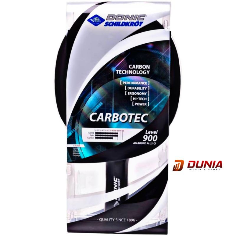 DONIC CARBOTEC LEVEL 900 TABLE TENNIS RACKET ORIGINAL / BET PINGPONG