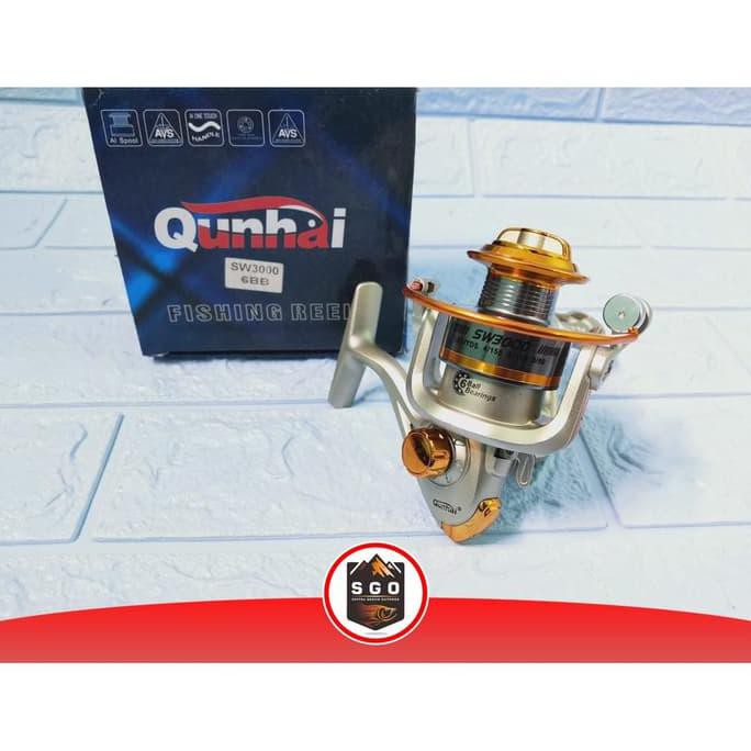 TERMURAH Reel Spinning Qunhai SW 3000 6 Ball Bearings