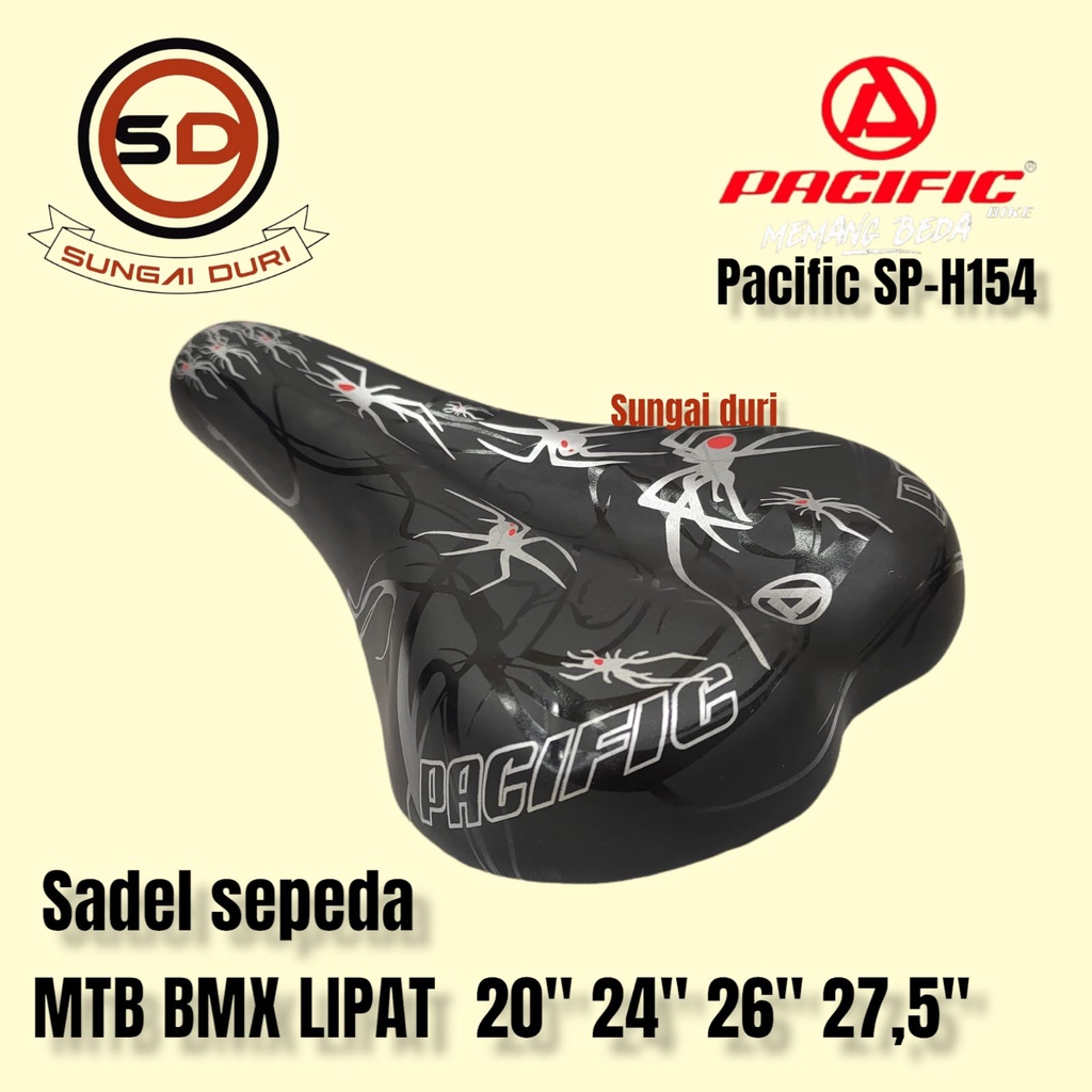 Sadel sepeda motif laba laba pacific SP-H154