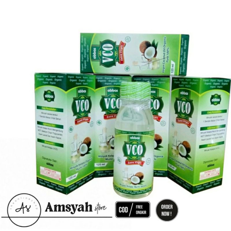 

VCO MINYAK KELAPA ORGANIK MURNI 100% 125/250/500 ml