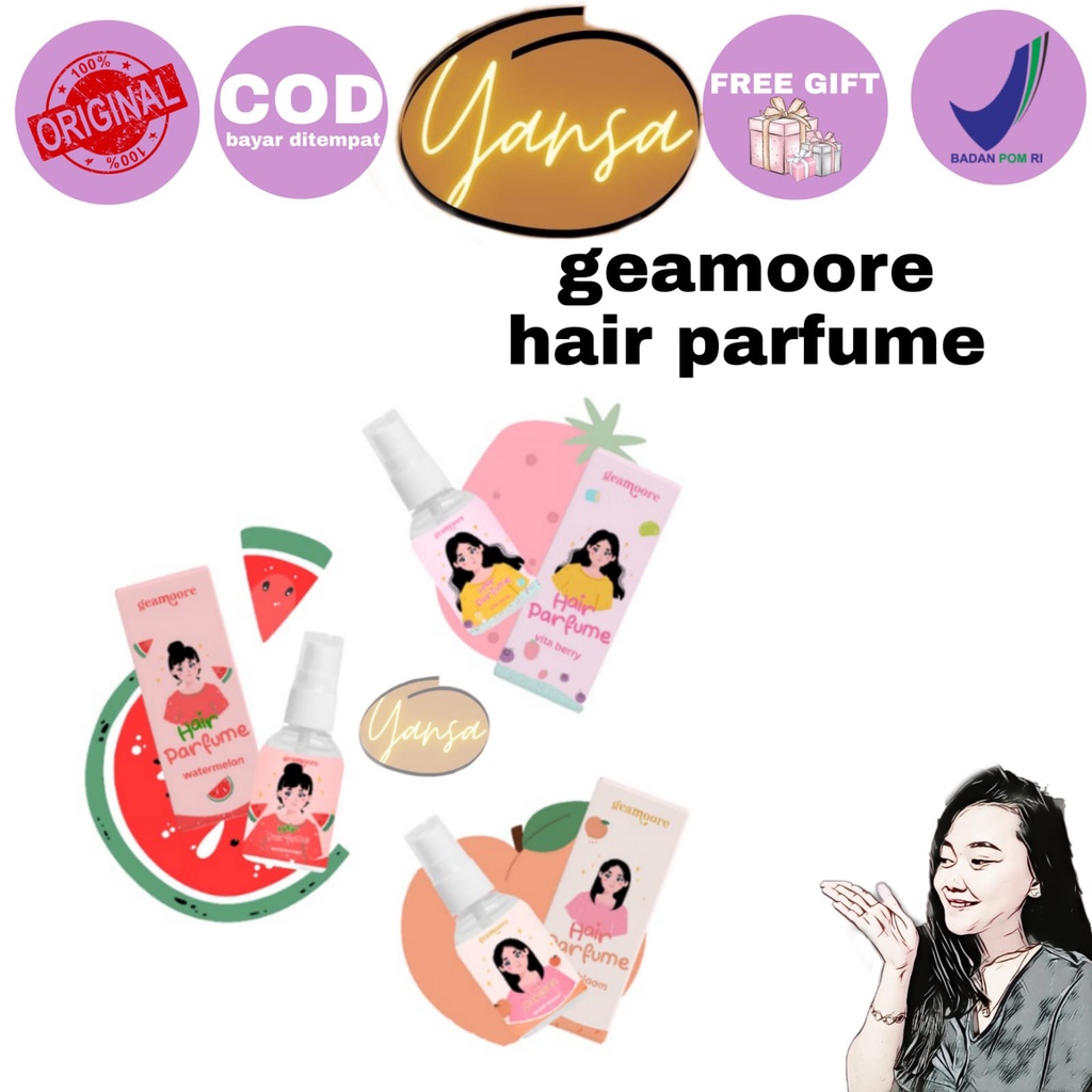 grosir GEAMOORE HAIR PARFUME HAIR MIST-30ML