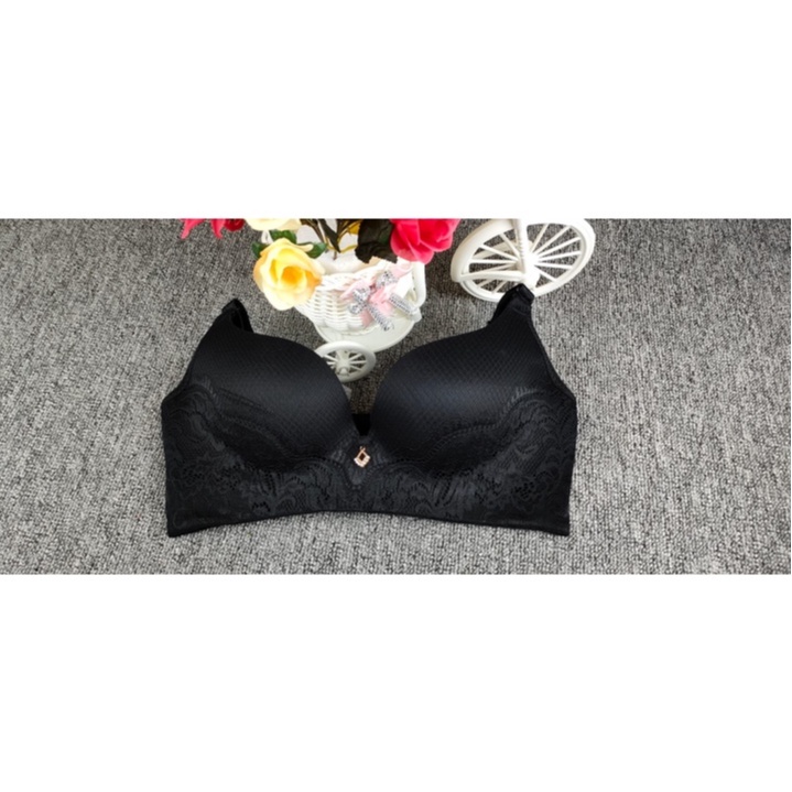 BRA/ BH WANITA BW-6612# TIDAK ADA KAWAT, BUSA SUPER TEBAL SIZE 34-38