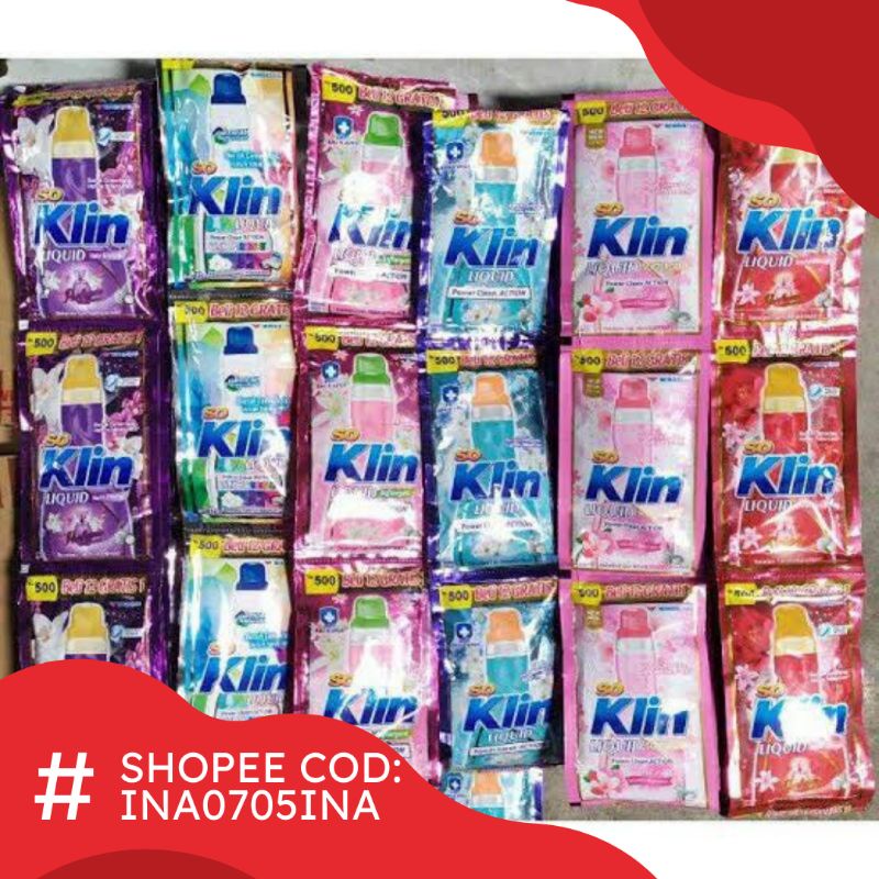 SOKLIN LIQUID RENCENG 12 SACHET TERBARU