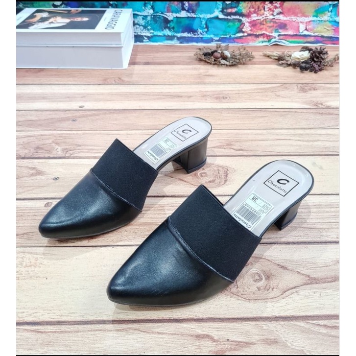 ABBUSHOES DY 02 bapau karet wanita 5cm