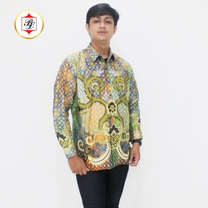 Batik Bali Lestari || Batik Pria Lengan Panjang || DGL02