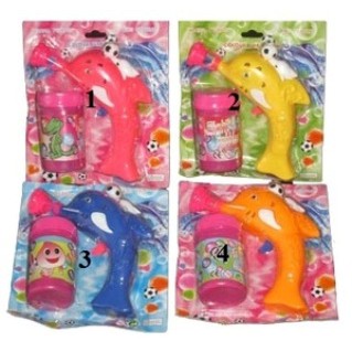 Mainan Pistol Gelembung Udara Bubble Gun Lumba-Lumba