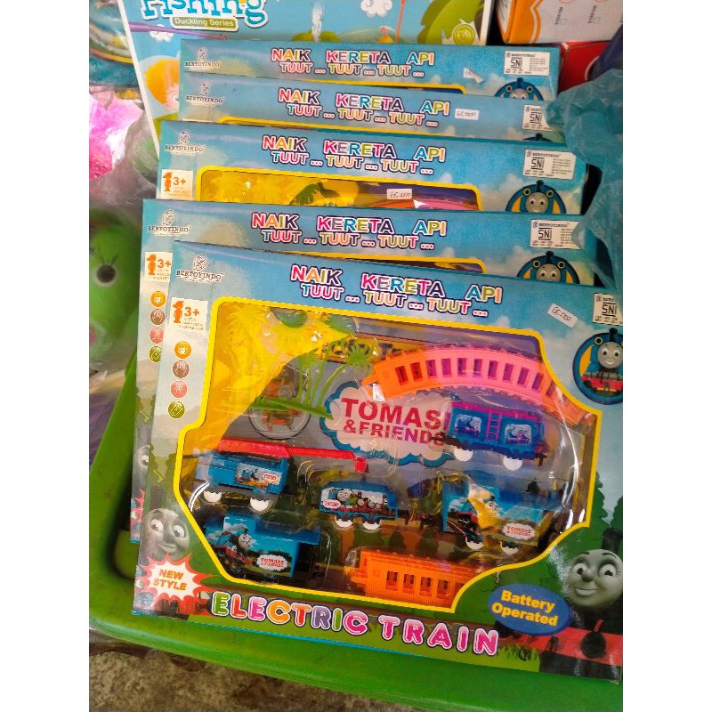 mainan kereta api B/O thomas