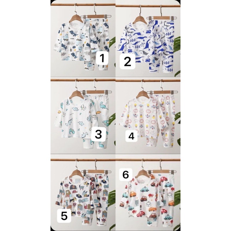 baju piyama anak import umur 3-4 tahun - kado anak - hadiah anak